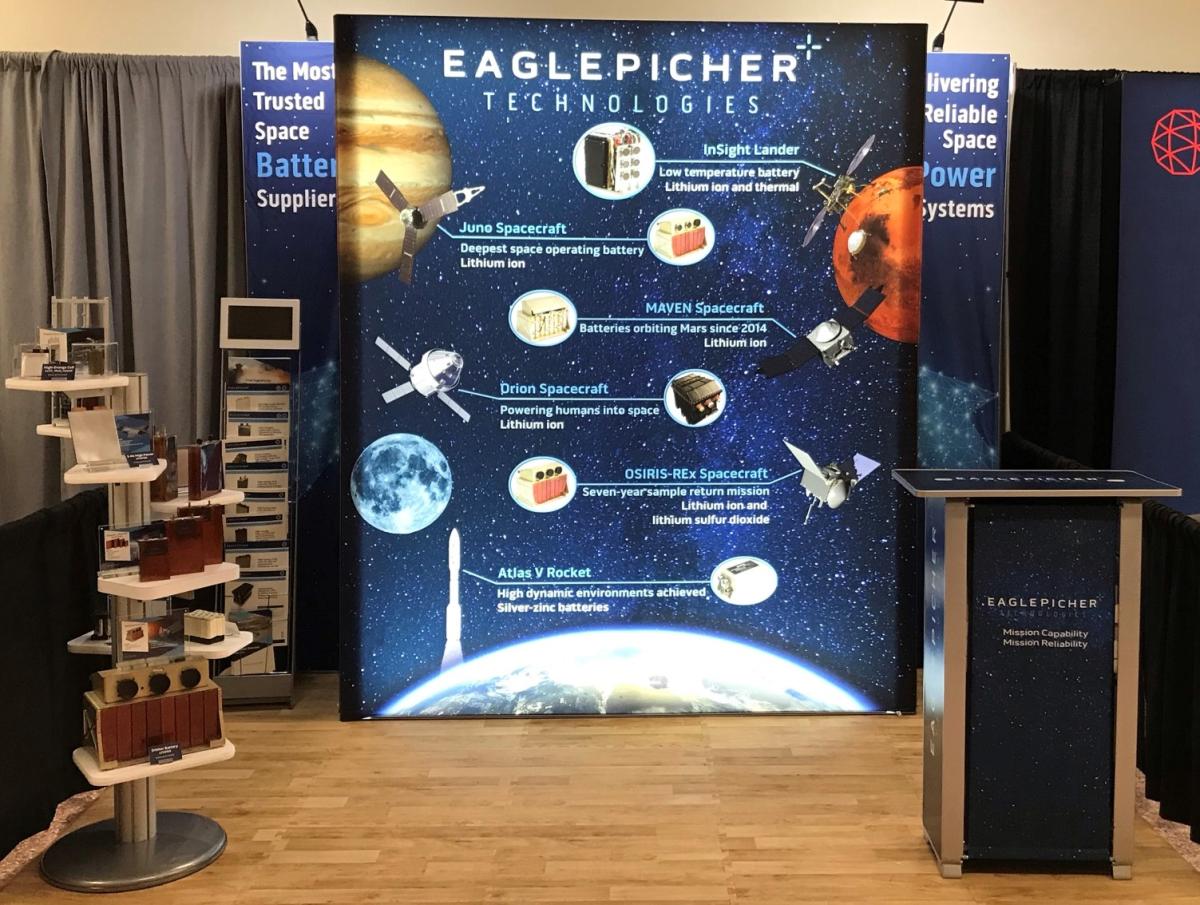 Small Satellite Conference Booth 17 EaglePicher Technologies, LLC